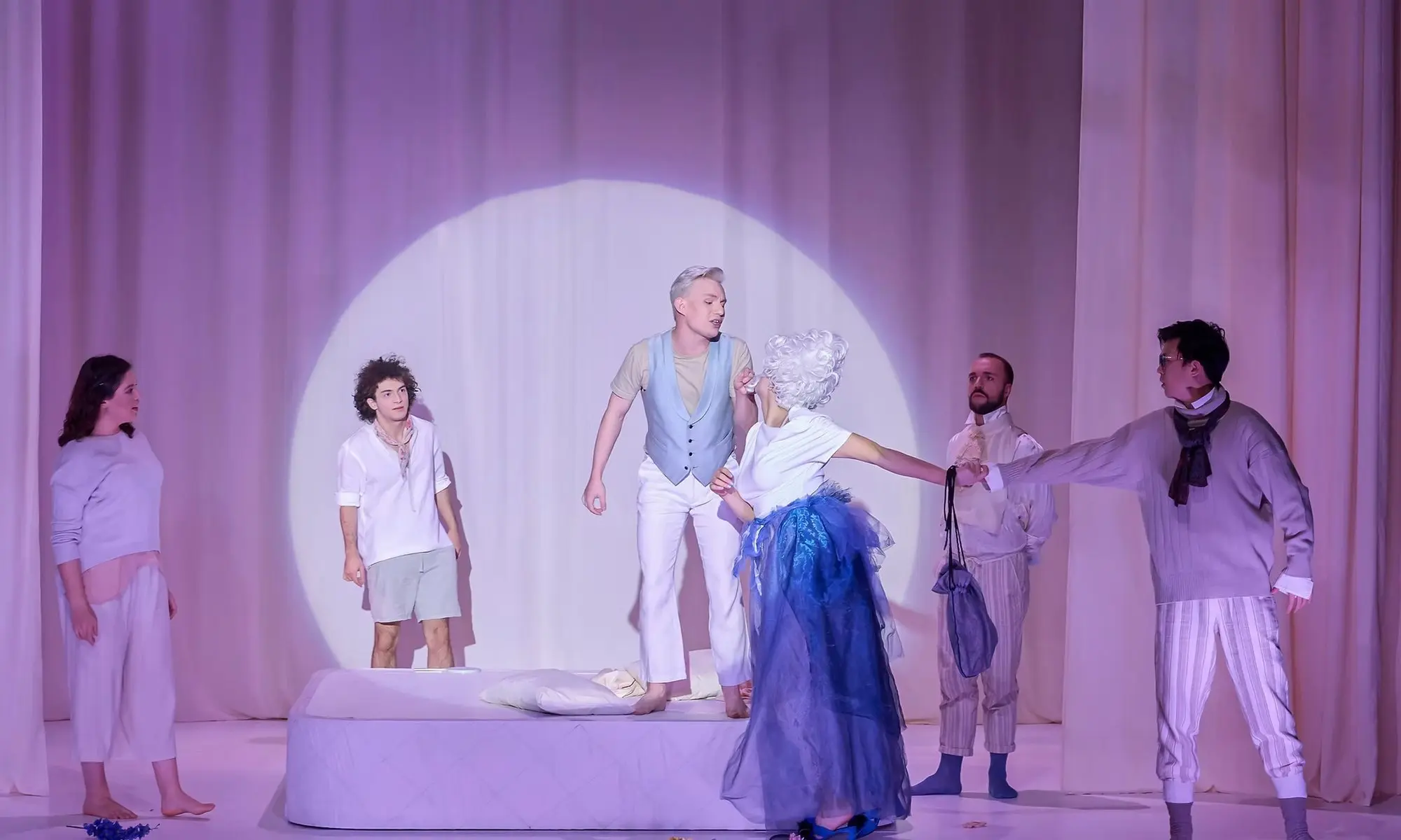 Baritone Biran Özgür Sariyer as Antonio in Le nozze di Figaro, Folkwang University of the Arts, Essen